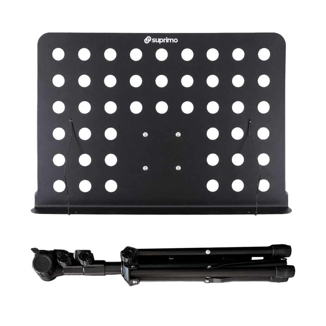 D4 leggio regolabile 82-146 cm, nero