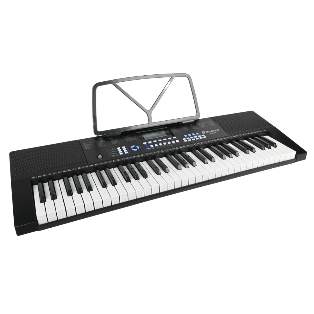 Suprimo EK611 Tastiere 61 Tasti, Nero