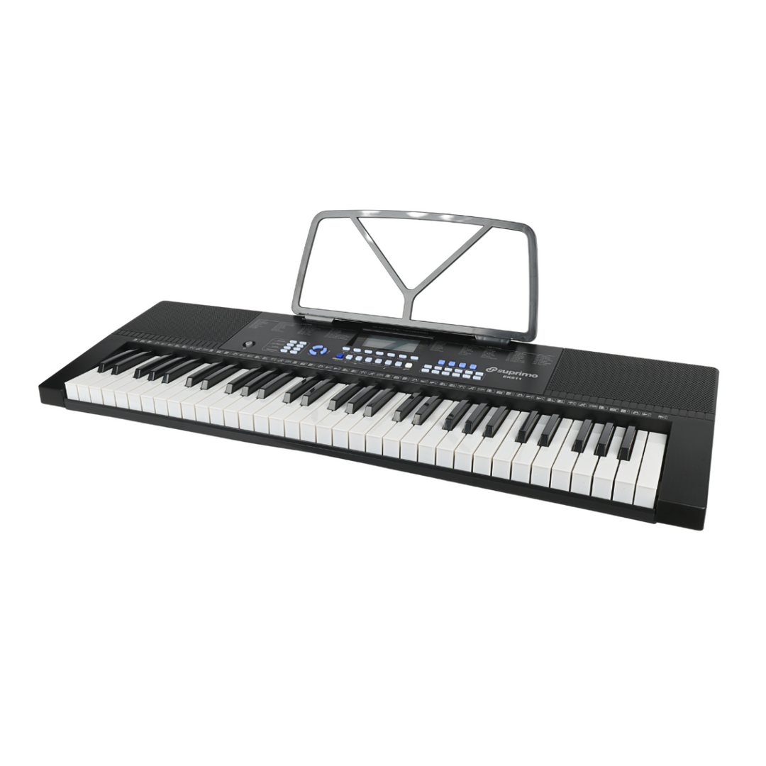 Suprimo EK611 Tastiere 61 Tasti, Nero