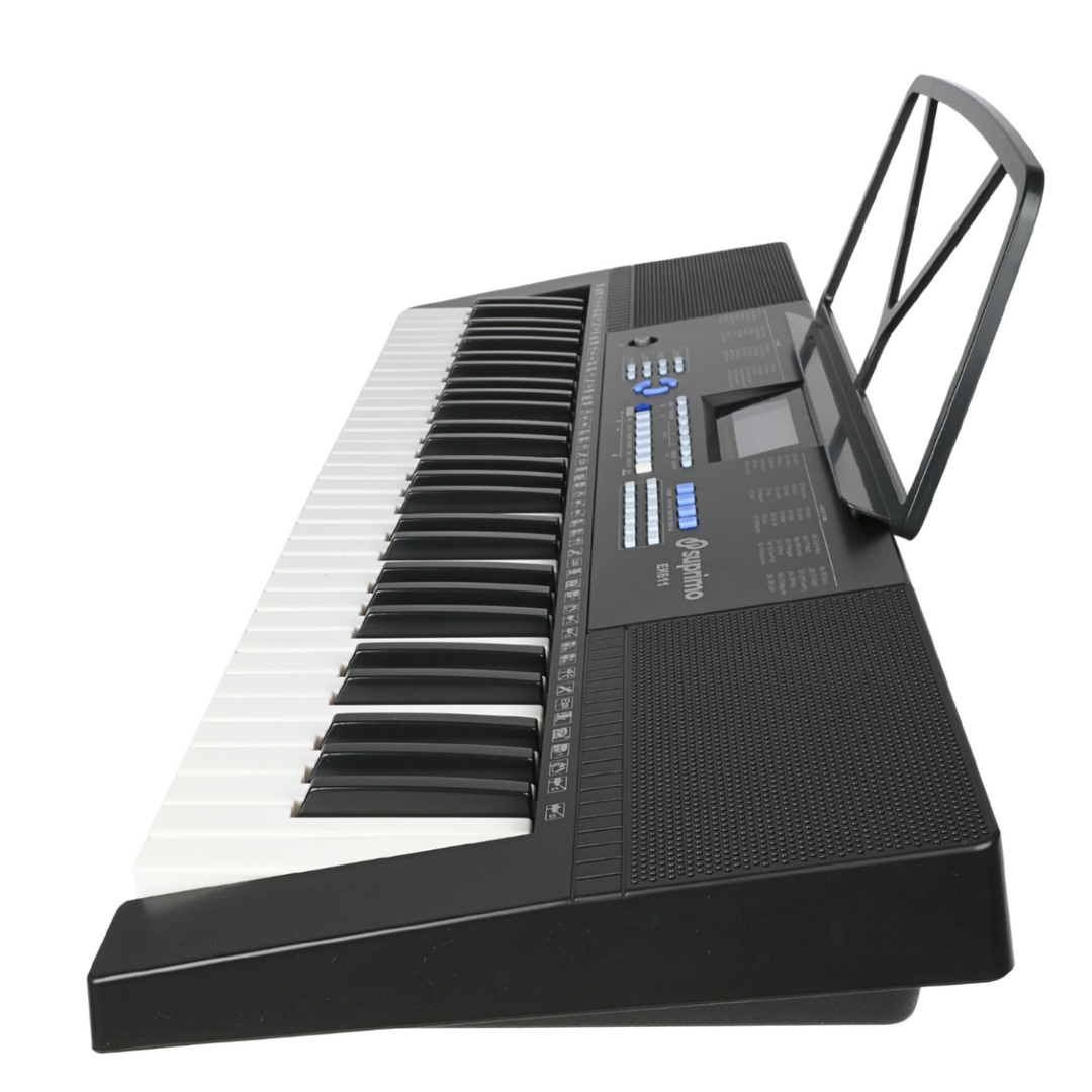 Suprimo EK611 Tastiere 61 Tasti, Nero