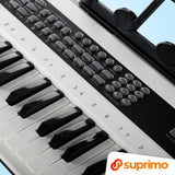 SUPRIMO KEY61 KD Keyboard 61 tasti con microfono, bianco