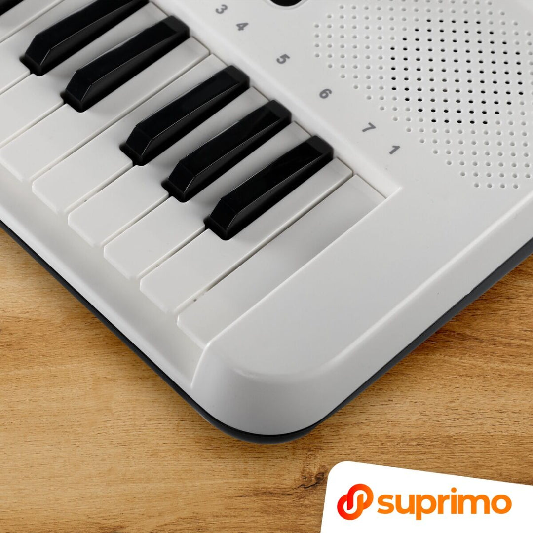 SUPRIMO KEY61 KD Keyboard 61 tasti con microfono, bianco