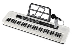 SUPRIMO KEY61 KD Keyboard 61 tasti con microfono, bianco