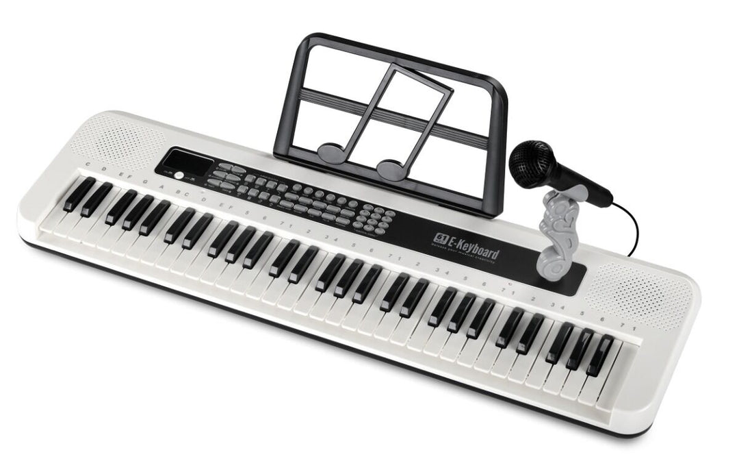 SUPRIMO KEY61 KD Keyboard 61 tasti con microfono, bianco