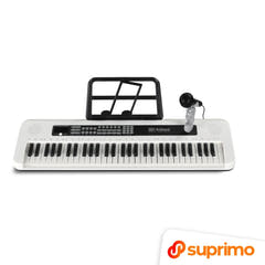 SUPRIMO KEY61 KD Keyboard 61 tasti con microfono, bianco