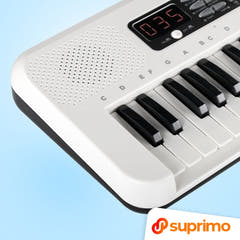SUPRIMO KEY61 KD Keyboard 61 tasti con microfono, bianco