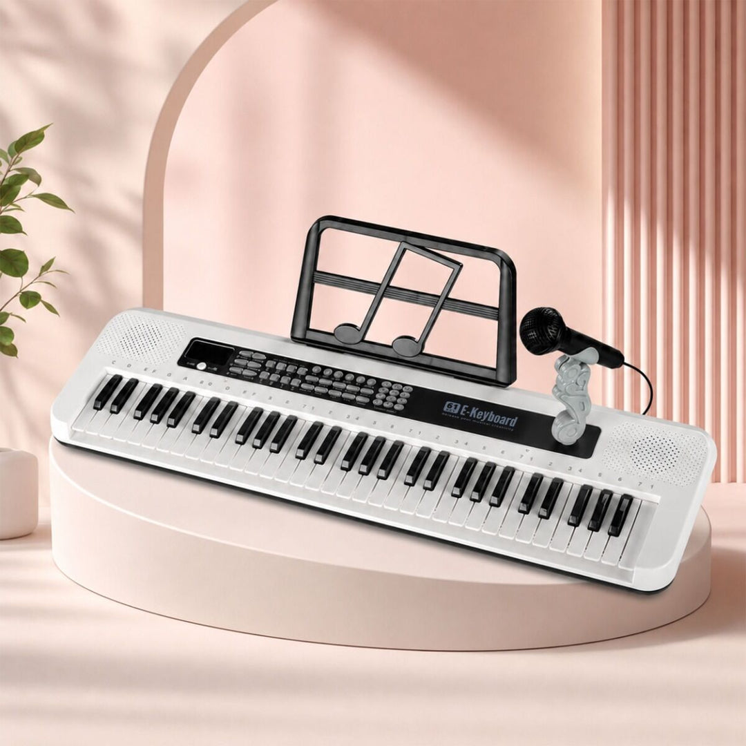 SUPRIMO KEY61 KD Keyboard 61 tasti con microfono, bianco