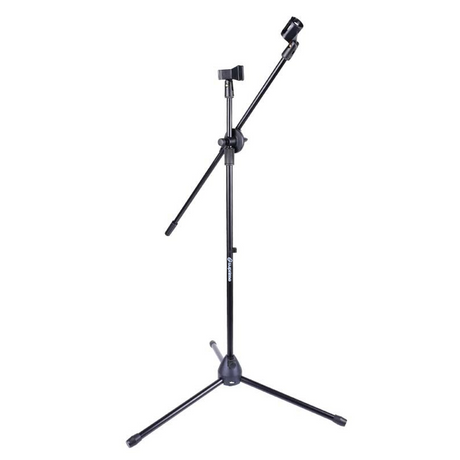 Supporto per microfono M1 con braccio Boom per 2 microfoni – Nero
