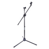 Supporto per microfono M1 con braccio Boom per 2 microfoni – Nero