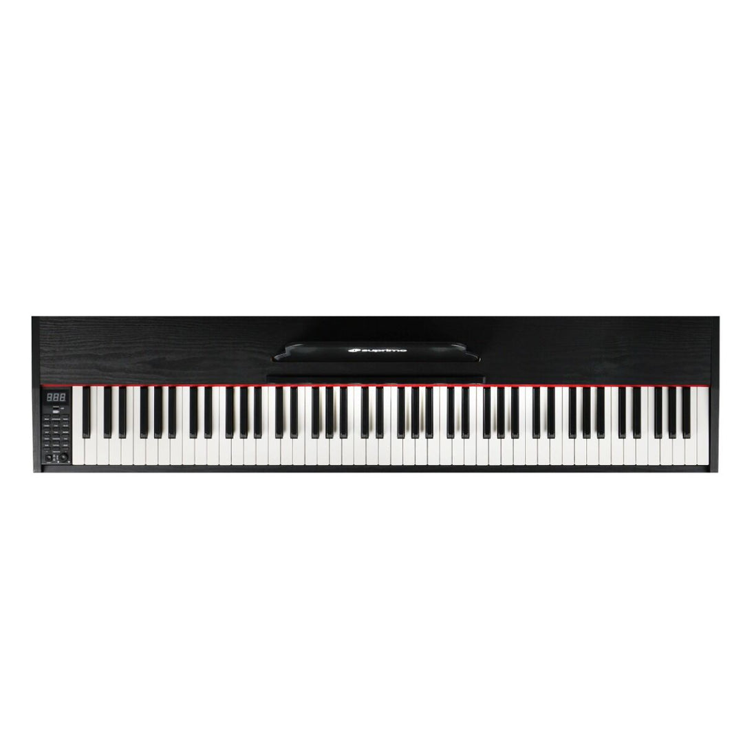 Suprimo SDP88 BK Pianoforte digitale 88 con tasti pesati, Nero