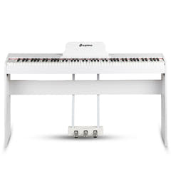 Suprimo SDP88 WH Piano Digitale 88 con Tastiere pesate, Bianco