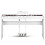 Suprimo SDP88 WH Piano Digitale 88 con Tastiere pesate, Bianco