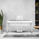 Suprimo SDP88 WH Piano Digitale 88 con Tastiere pesate, Bianco
