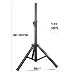 Stand per altoparlante 180 cm (60 kg)