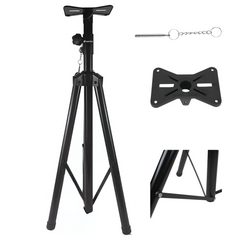 Supporto per altoparlante Tripod Nero con perno di sicurezza
