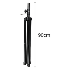 Supporto per altoparlante Tripod Nero con perno di sicurezza
