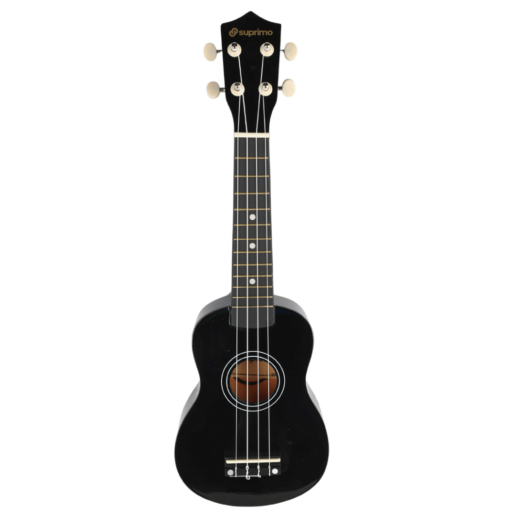 Ukulele soprano, nero