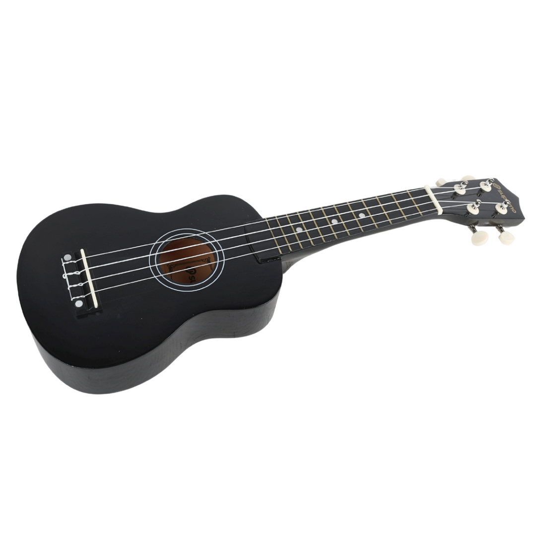 Ukulele soprano, nero