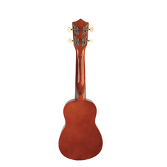 Ukulele soprano, legno scuro