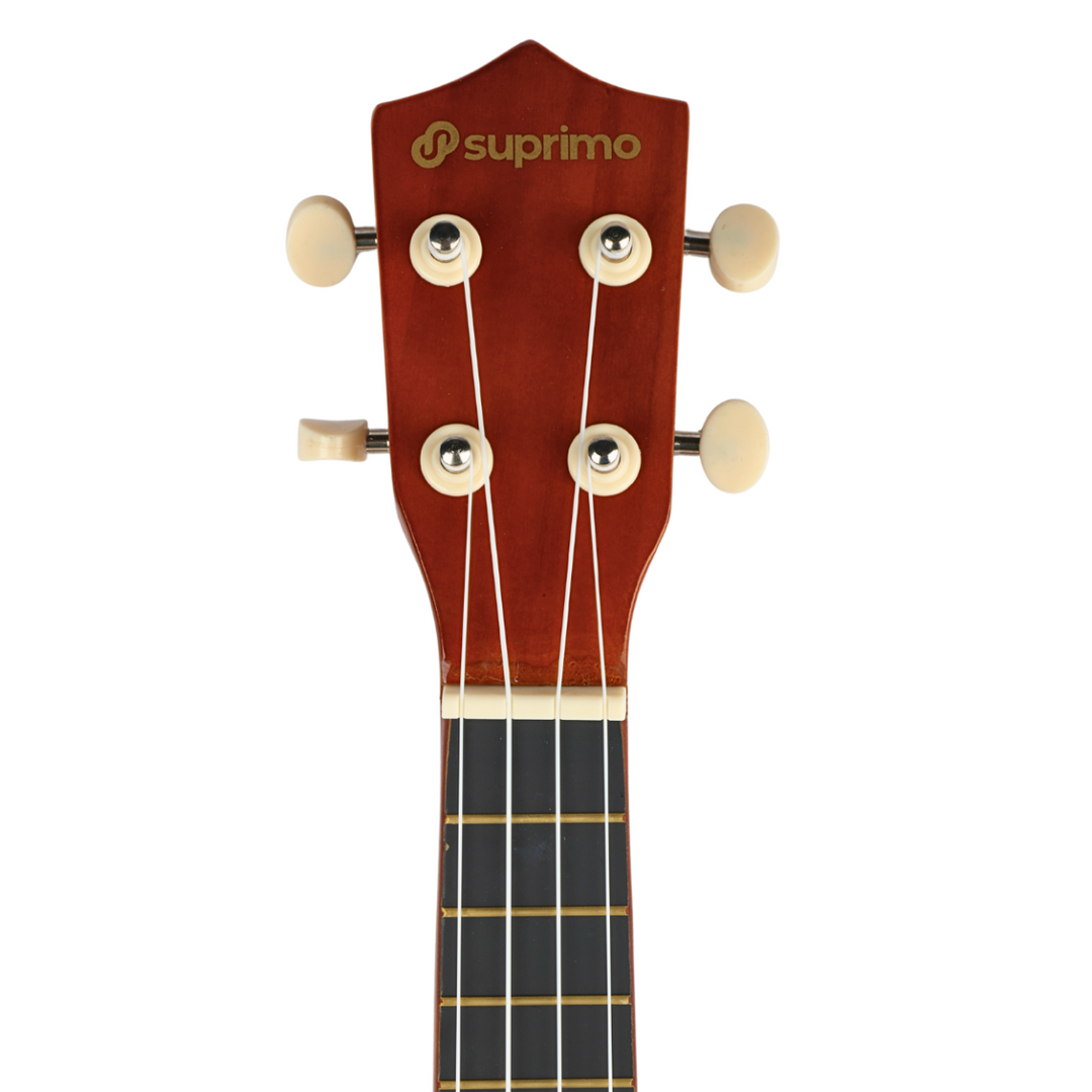 Ukulele soprano, legno scuro