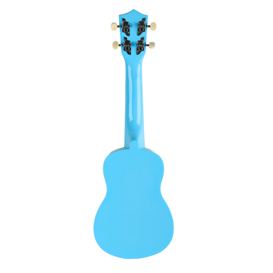 Ukulele soprano, blu