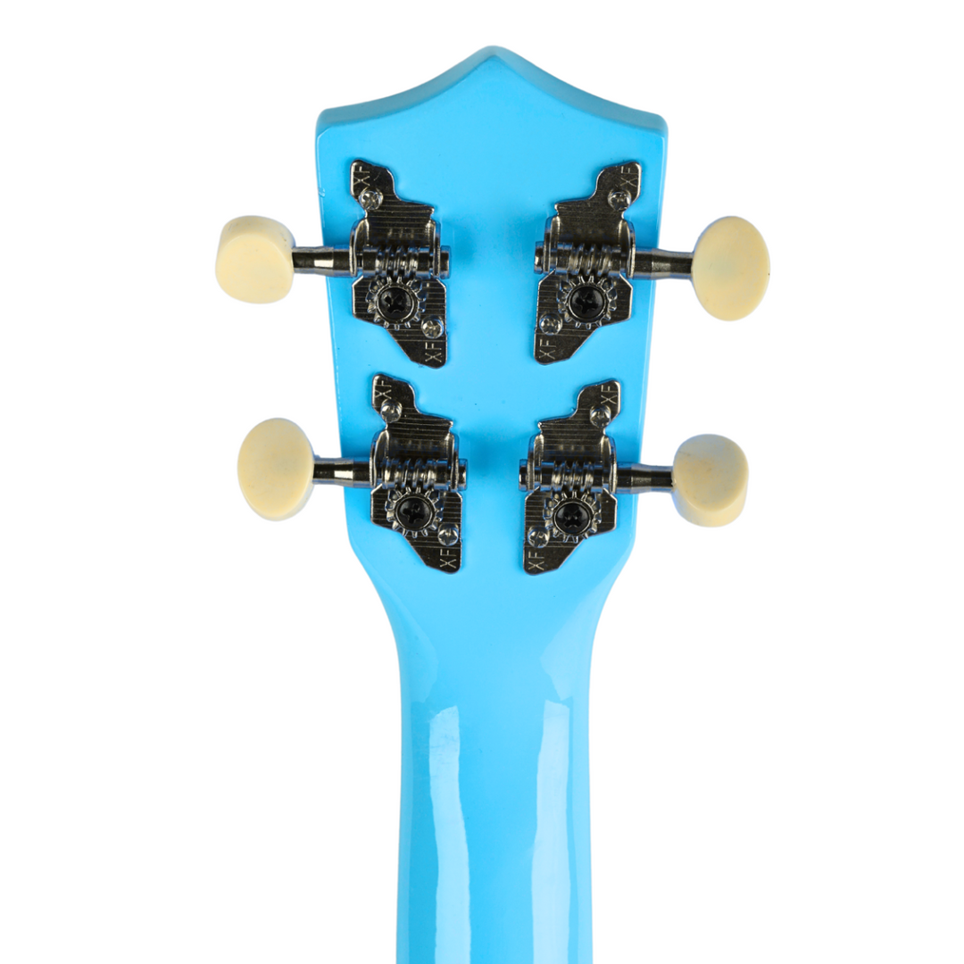 Ukulele soprano, blu
