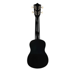 Set di Ukulele con custodia, accordatore e accessori, nero