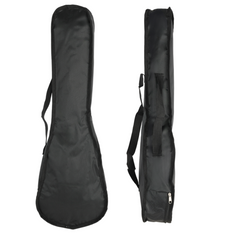 Set di ukulele con custodia, accordatore e accessori, legno naturale