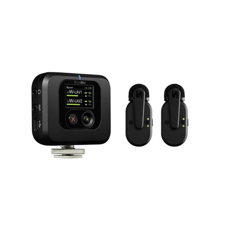 Shure MoveMic Two Bluetooth Set per Fotocamera (2 Microfoni)