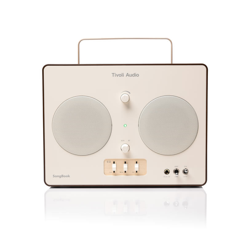 Tivoli Audio Song Book Bluetooth Altoparlante (Crema/Marrone)