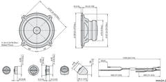 Pioneer TS-A1301C 2-vie Sistema componenti (300W)