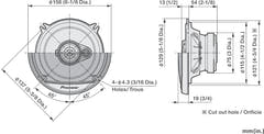 Pioneer TS-A1371F Altoparlante auto (13cm, 5,25")