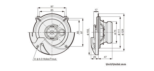 Pioneer TS-R1350S Altoparlante Auto (13cm, 5,25")