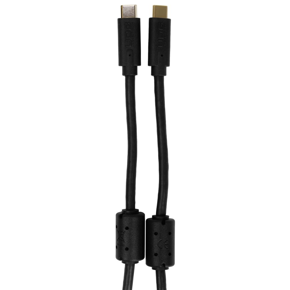 UDG Ultimate Cavo USB 3.2 C-C Nero Dritto 1,5m