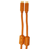 UDG Ultimate Cable USB 3.2 C-C Arancione Dritto 1,5m