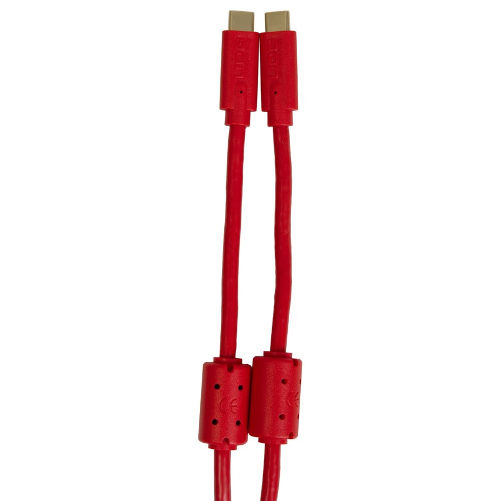 UDG Ultimate Cavo USB 3.2 C-C Rosso Dritto 1,5m