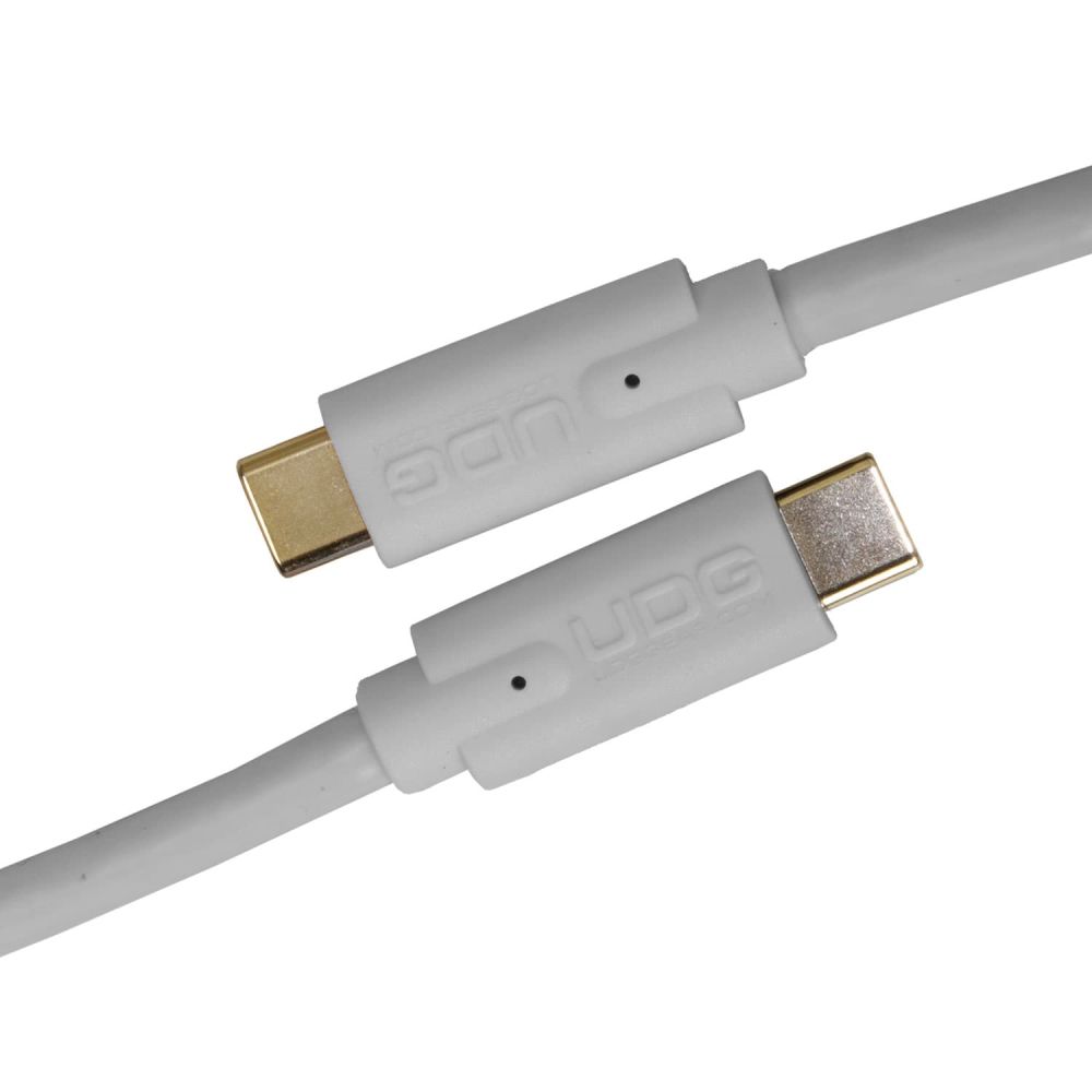 UDG Ultimate Cavo USB 3.2 C-C Bianco Dritto 1,5m