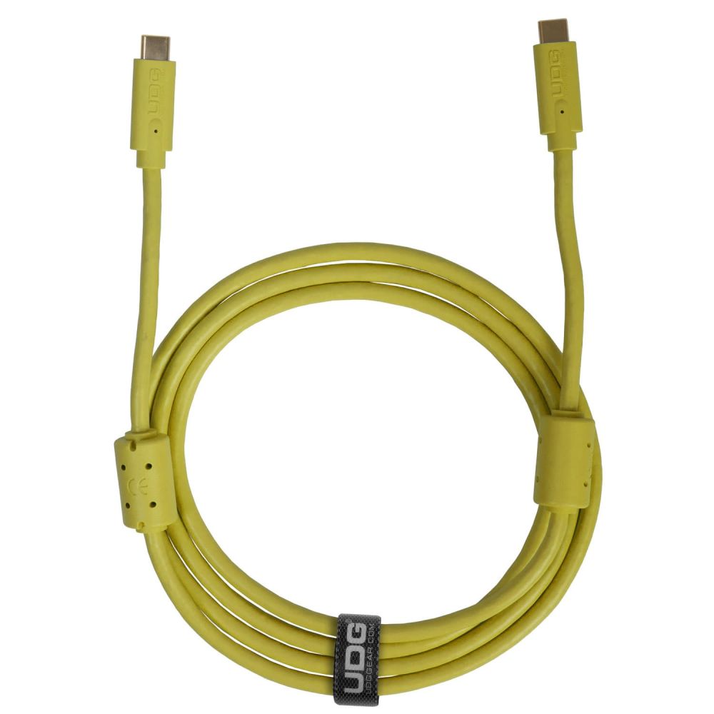 UDG Ultimate Cavo USB 3.2 C-C Giallo Dritto 1,5m