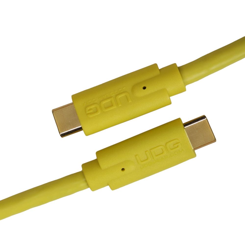 UDG Ultimate Cavo USB 3.2 C-C Giallo Dritto 1,5m
