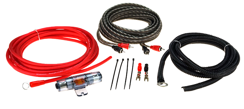 Phoenix Gold Kit cavi amplificatore auto a 2 canali (10mm2)