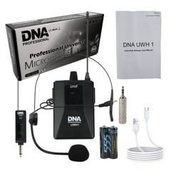 DNA UWH 1 Sistema microfoni Headset wireless con Bodypack