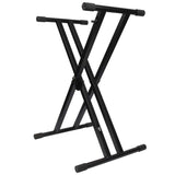 Keyboardstativ ,selvjusterende med sikkerhedslås