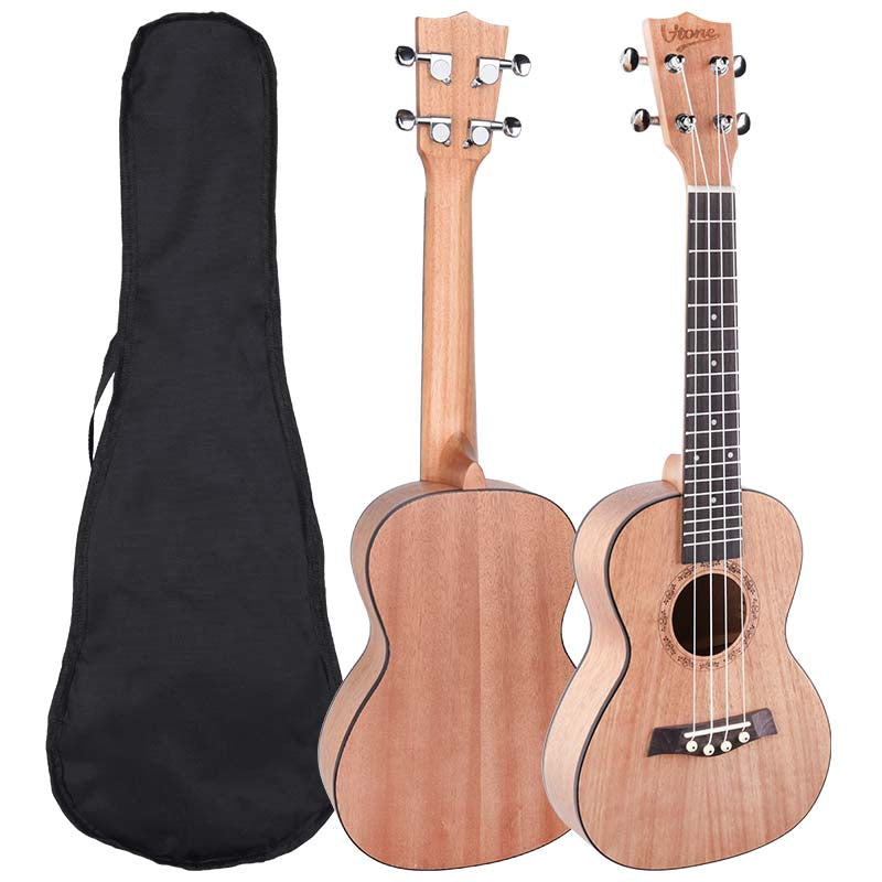 V-Tone UK23 Wood Ukulele 23 con custodia e accessori