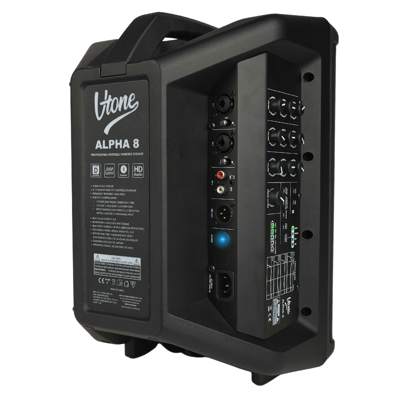 V-TONE ALPHA 8 diffusore attivo con batteria