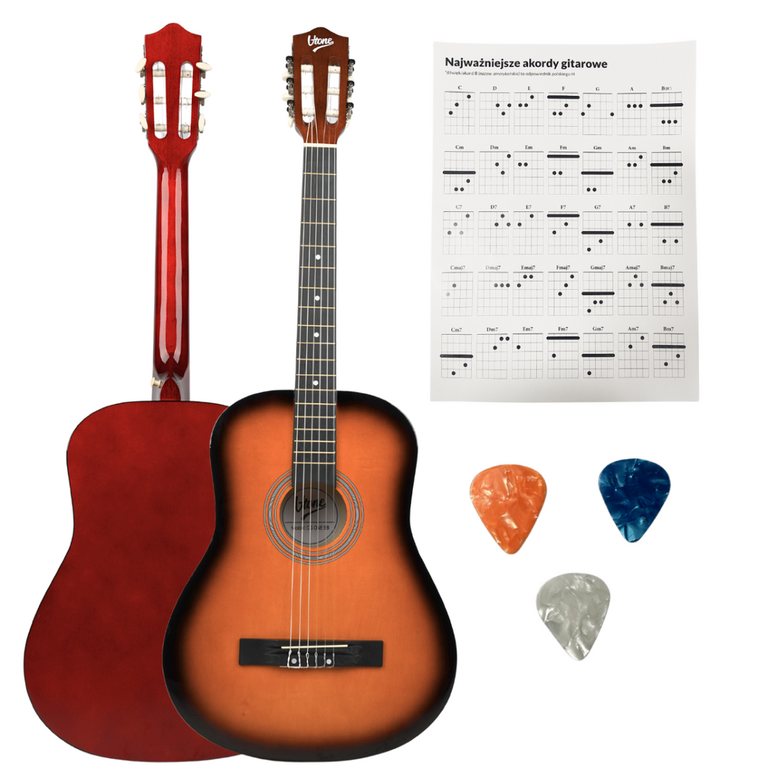 V-Tone BCG SB chitarra classica per principianti 4/4, Sunburst