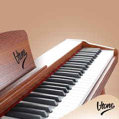 V-TONE BL-130 Pianoforte Elettrico (Legno scuro)