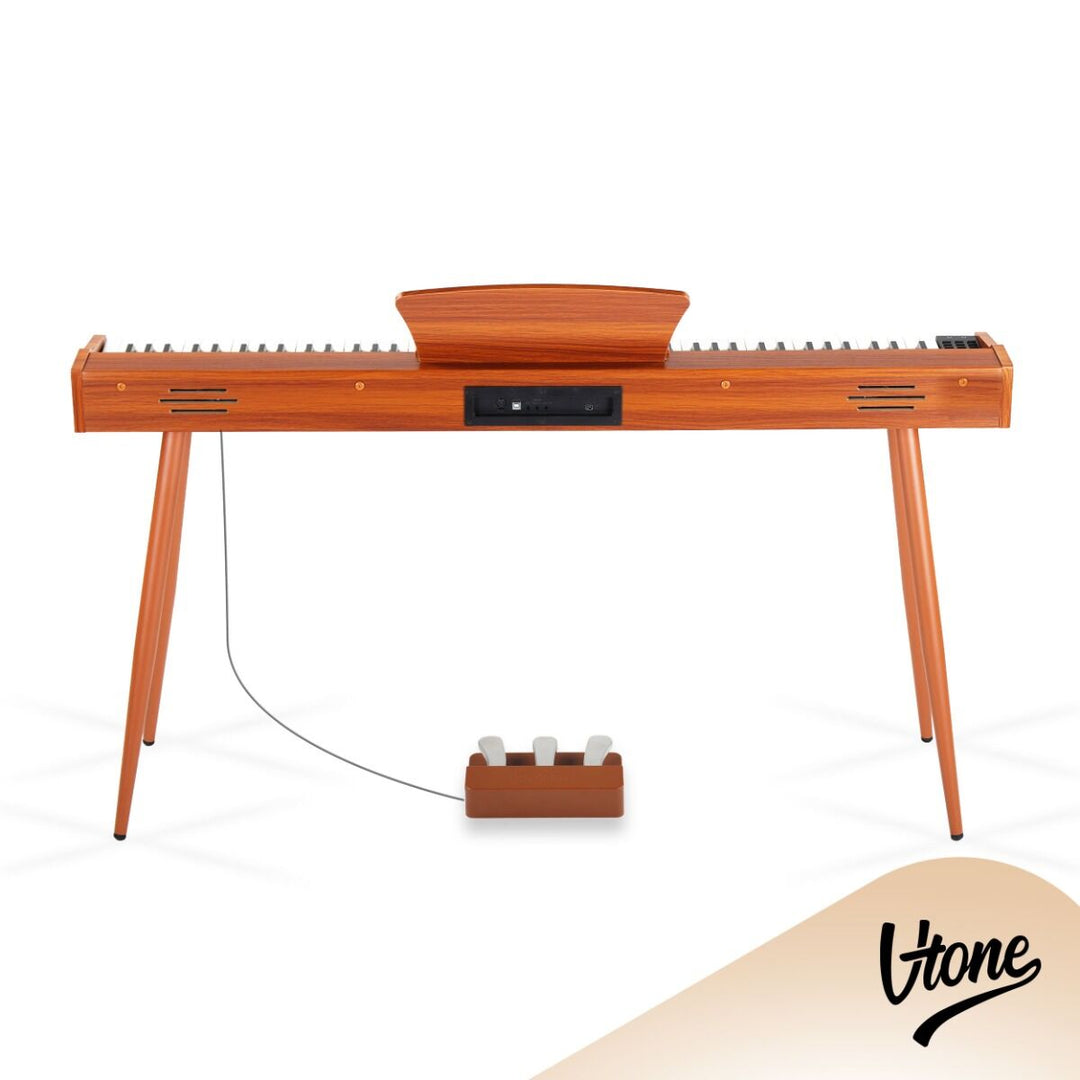V-TONE BL-130 Pianoforte Elettrico (Legno scuro)