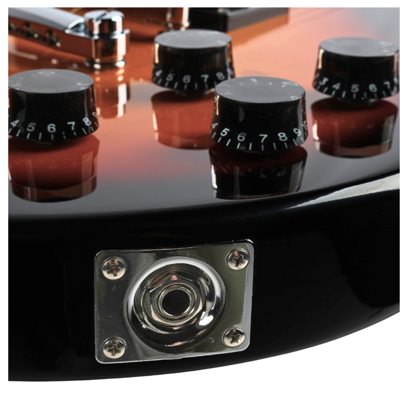 V-Tone ESLP39 SB 4/4 set di chitarra elettrica Les Paul con amplificatore, Sunburst