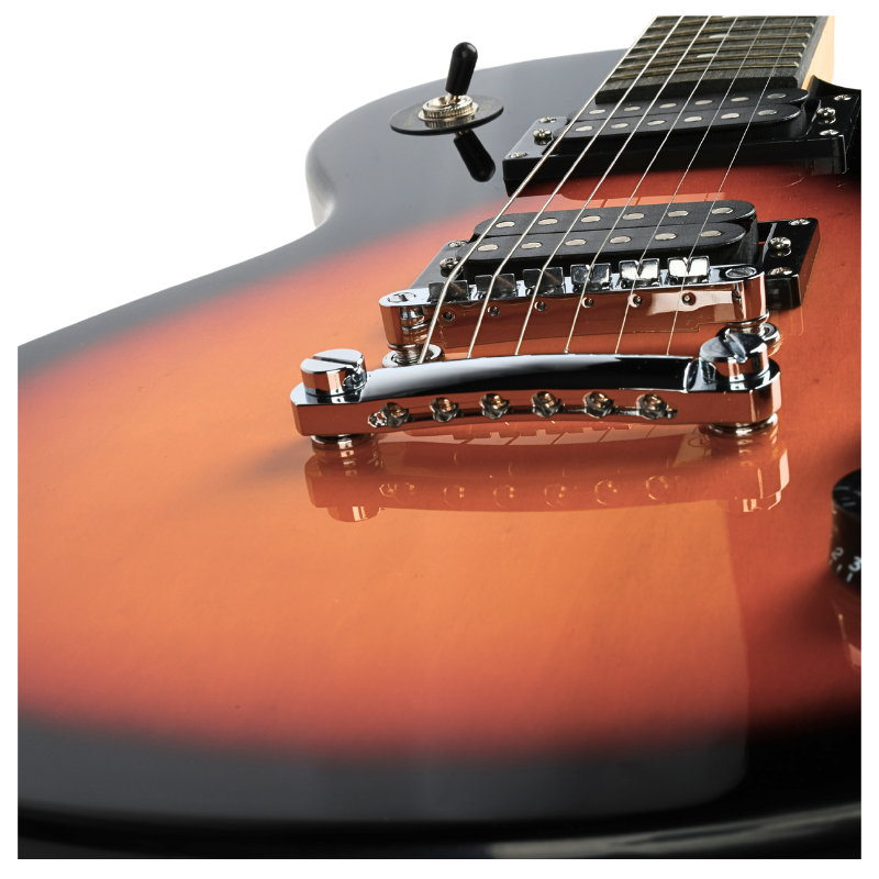V-Tone ESLP39 SB 4/4 set di chitarra elettrica Les Paul con amplificatore, Sunburst