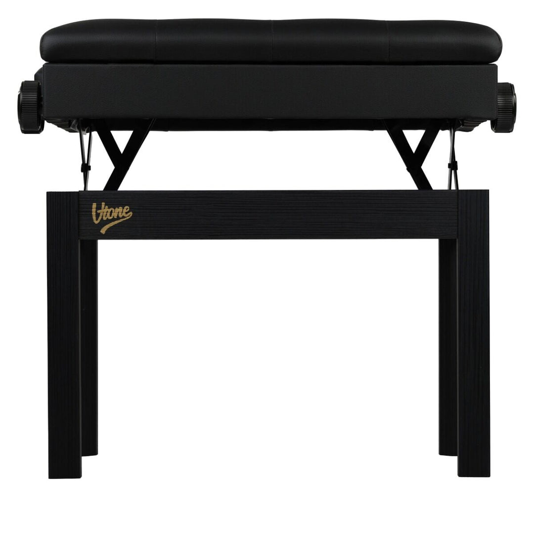 Panca per pianoforte V-TONE PB2 BK – Regolabile 49–57 cm